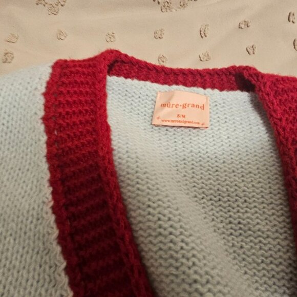 Mure + Grand “Nourish My Soul” Puff Cardigan (Size S/M) - Picture 5 of 8